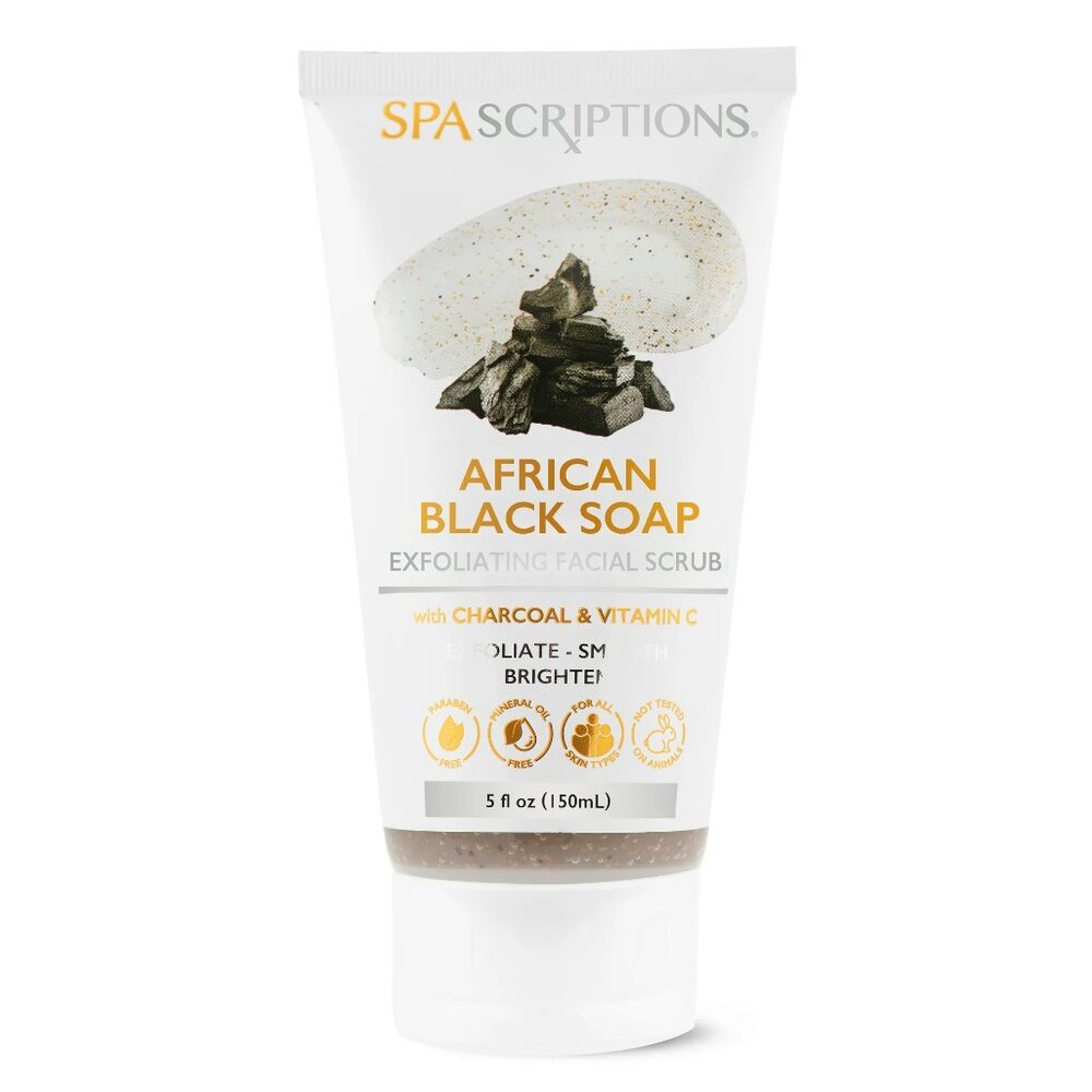 African Black Soap Exfoliating Facial Scrub